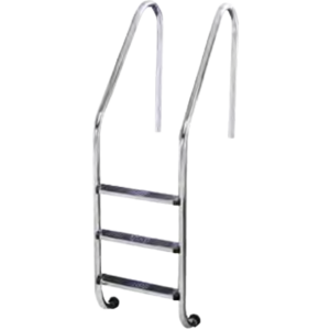 FLX-350-0011 - Escada Standard 3 Degraus Flexinox