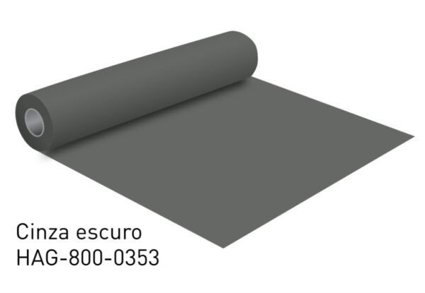Tela Lisa Cinza Escuro da Proflex, Haogenplast