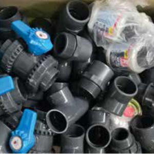 Kit canalização 50mm para fazer a hidráulica da piscina.